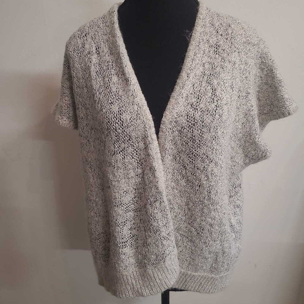 OPEN FRONT SHORT CARDIGAN