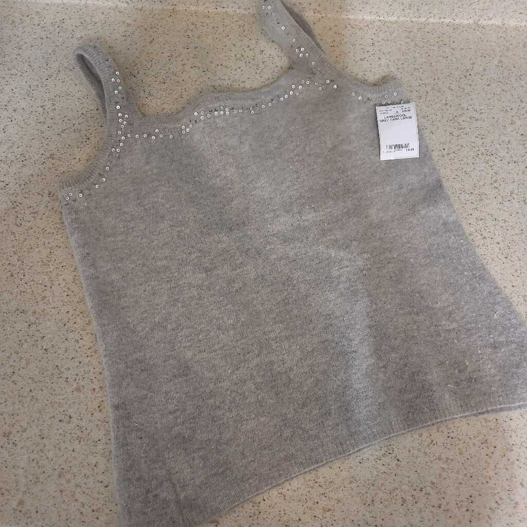 LAMBSWOOL GREY TANK