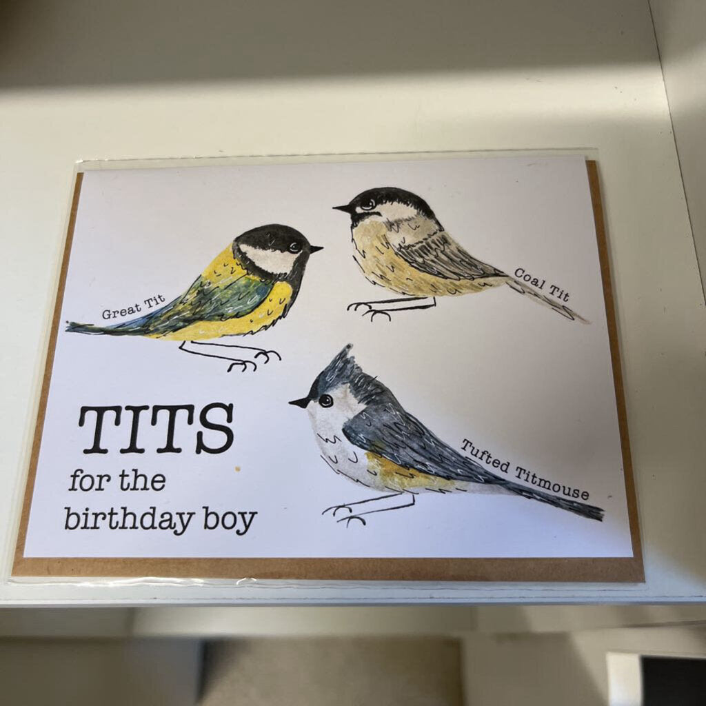 Card - Tits for the Birthday Boy
