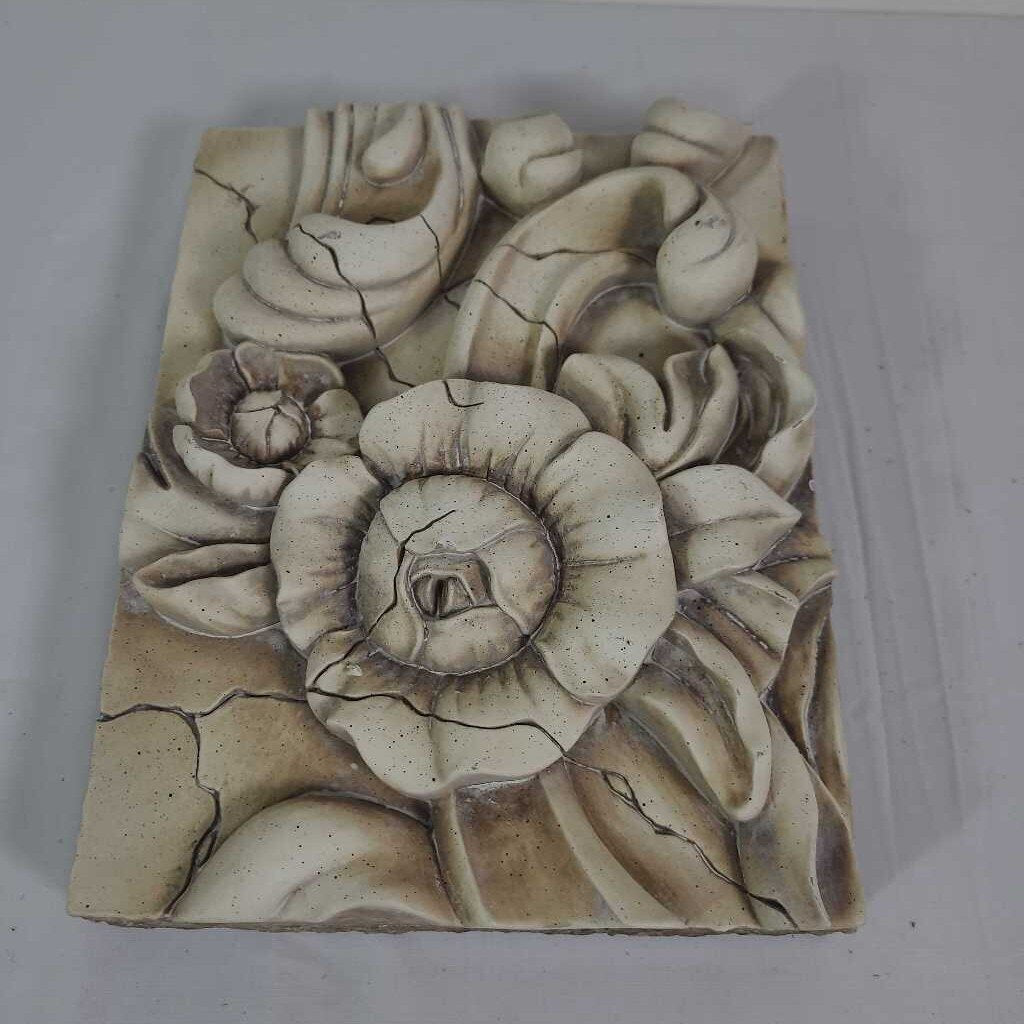 3-D FLOWER TILE ART-B
