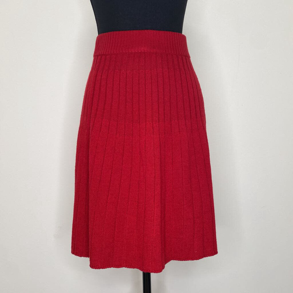 TORRID - RED KNIT MINI SKIRT