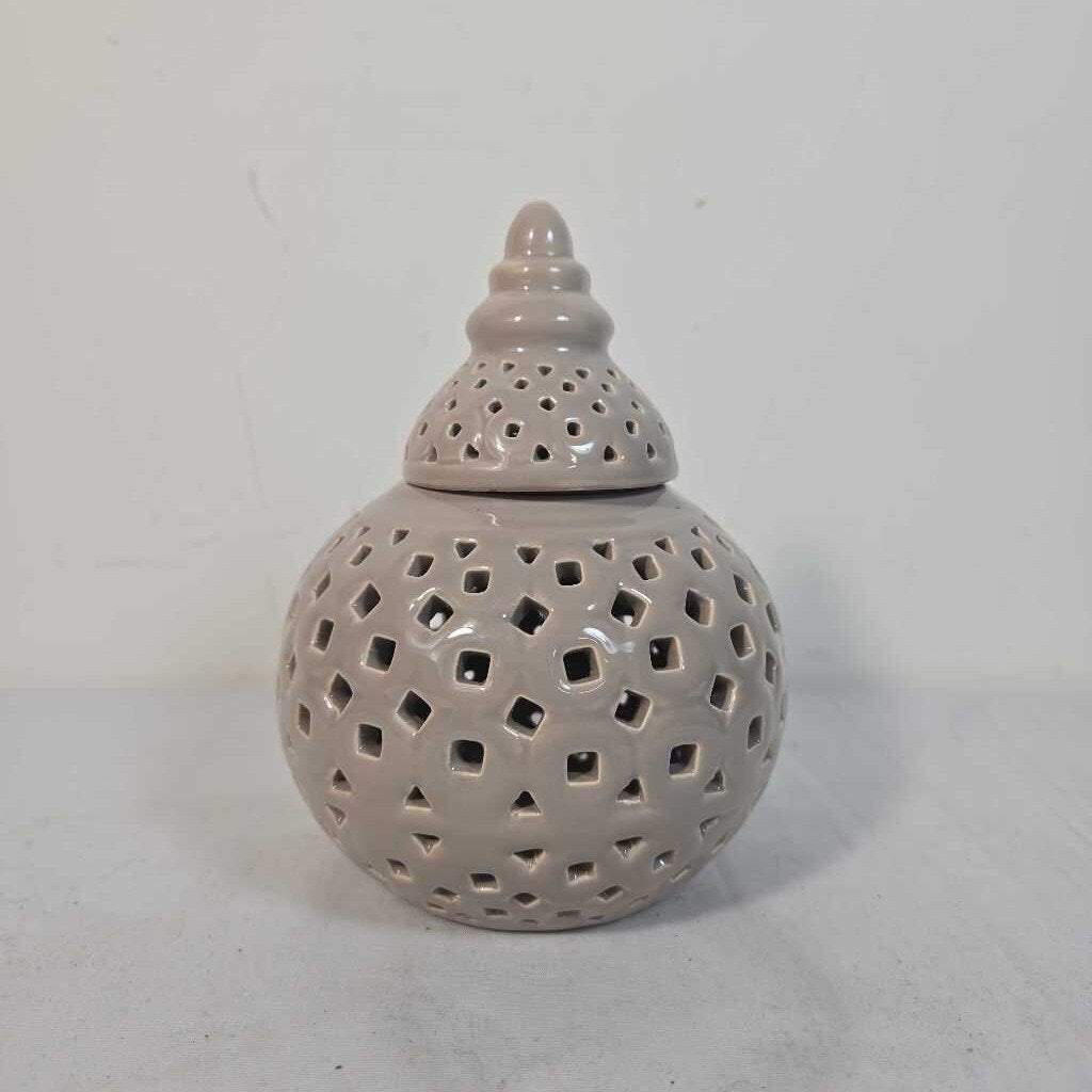 TAUPE POTPOURRI HOLDER