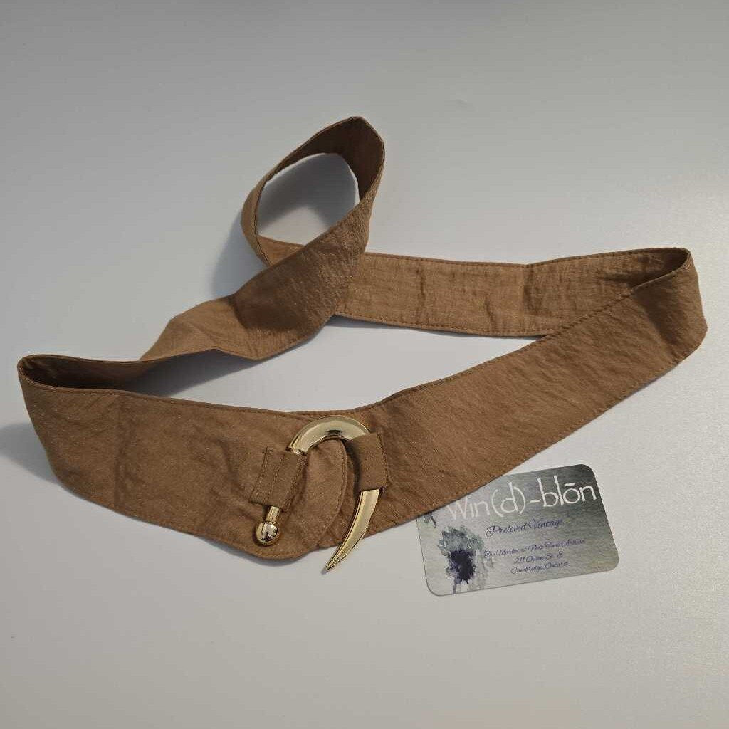 Vintage Brown Wrap Belt