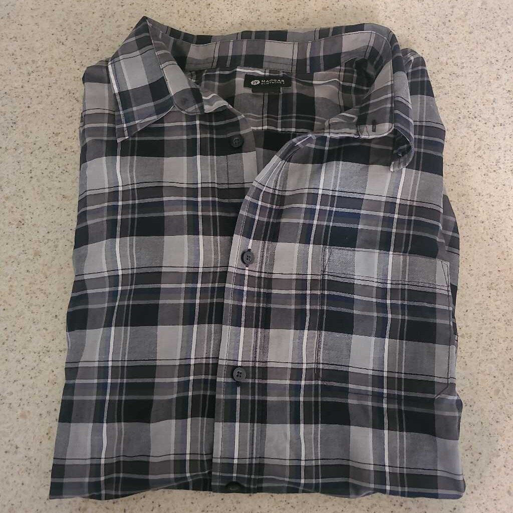 MENS PLAID DRESS SHIRT