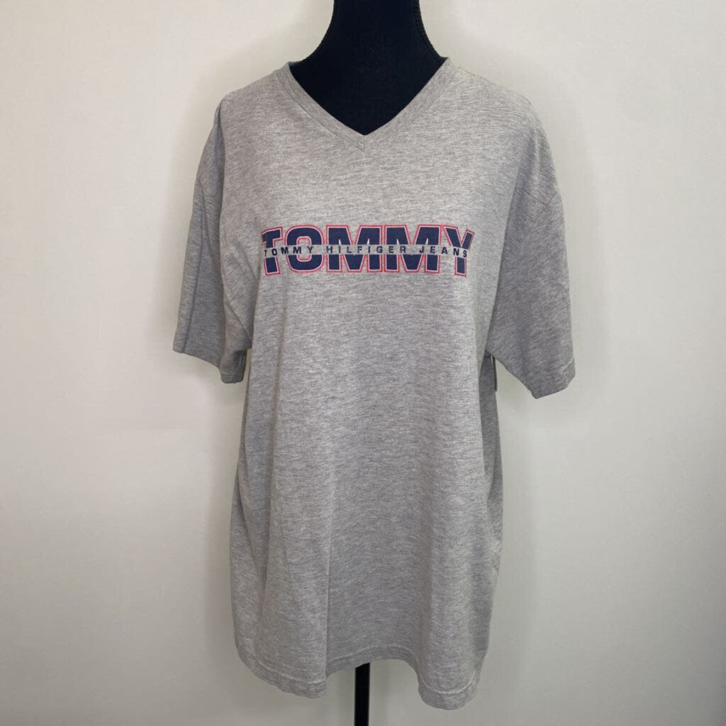 TOMMY HILFIGER - "TOMMY HILFIGER JEANS" GREY S/S SHIRT