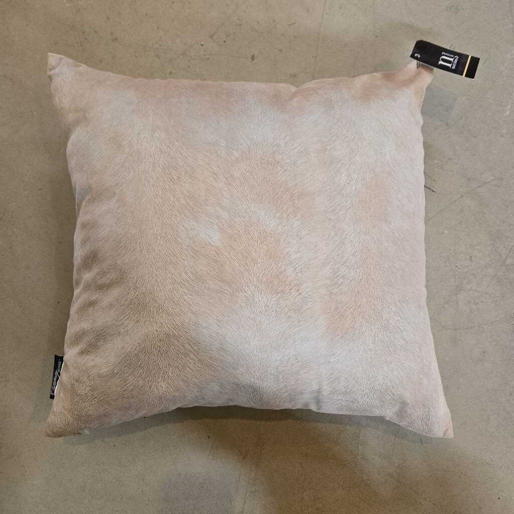 DOWN FILLED TAN PILLOW