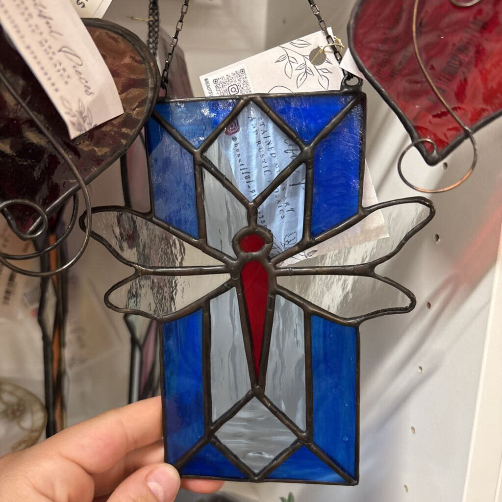 STAINED GLASS - DRAGONFLY