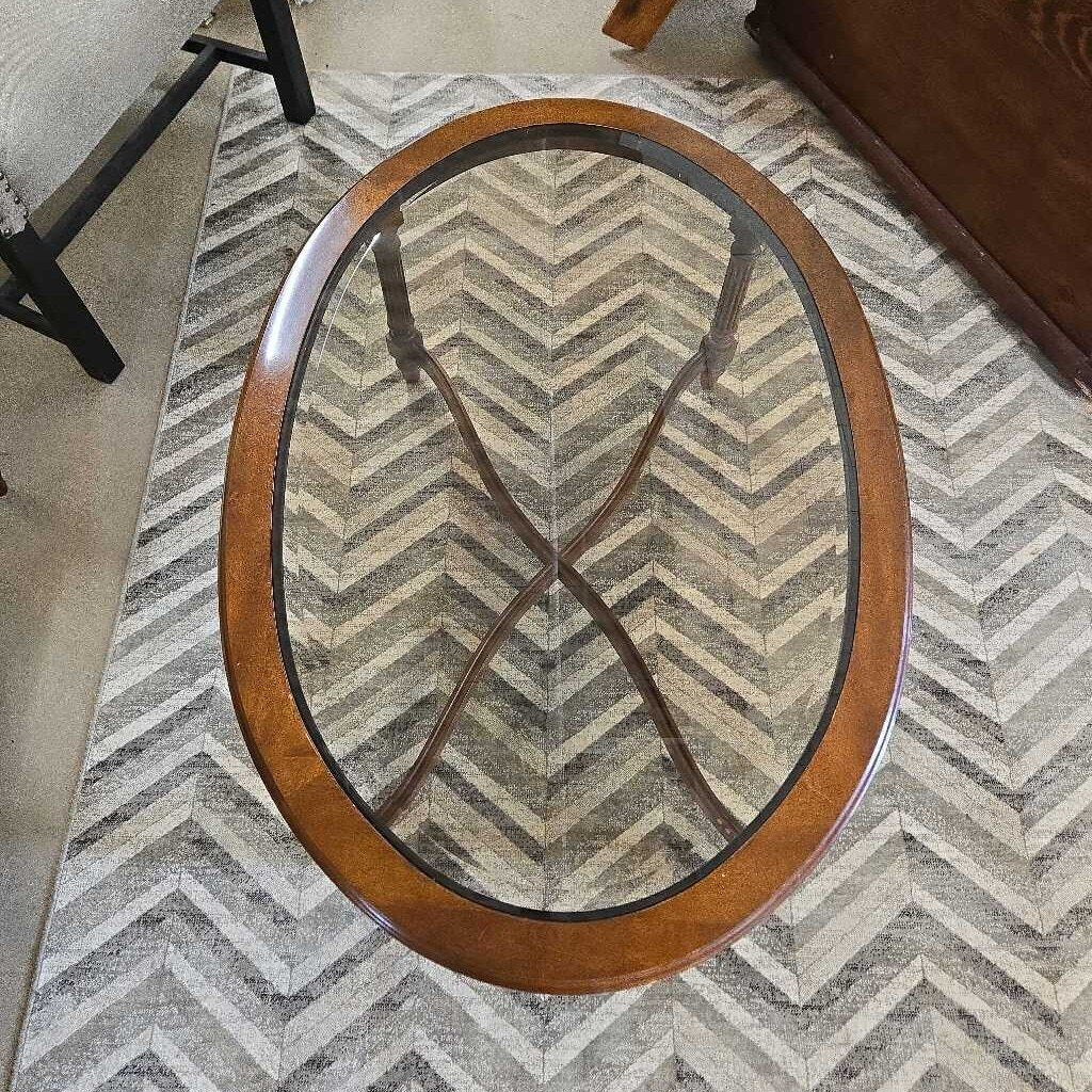OVAL COFFEE TABLE