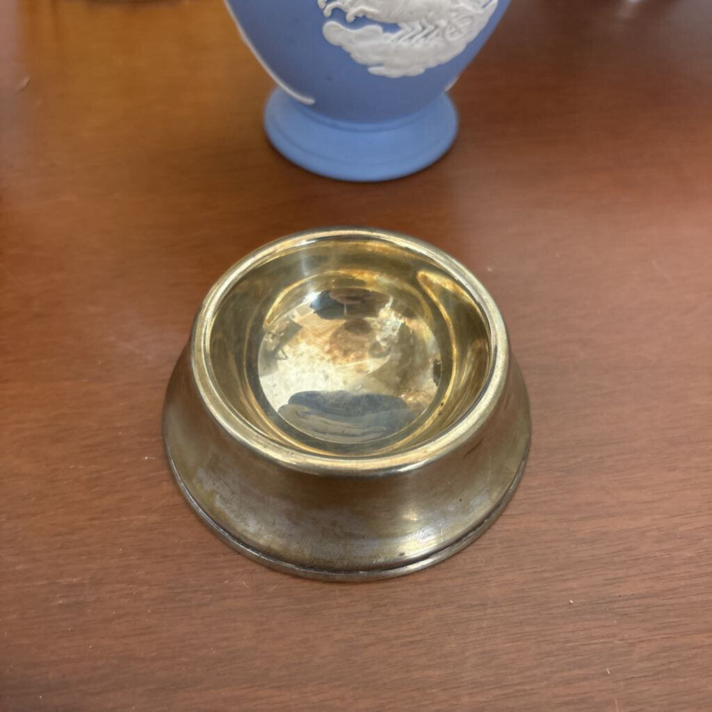 Vintage Silver Plated Egg Dsh