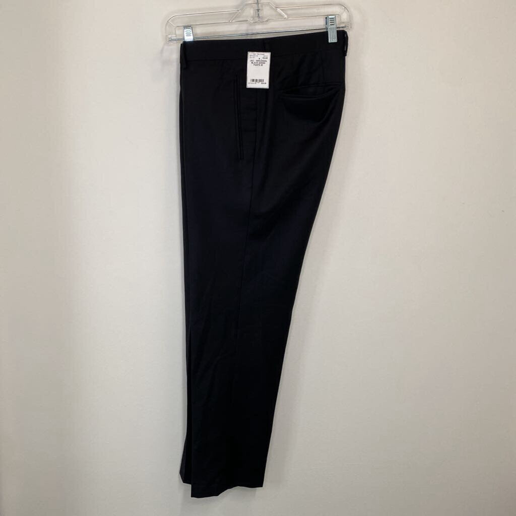 JAC - 100% WOOL BLACK DRESS PANTS