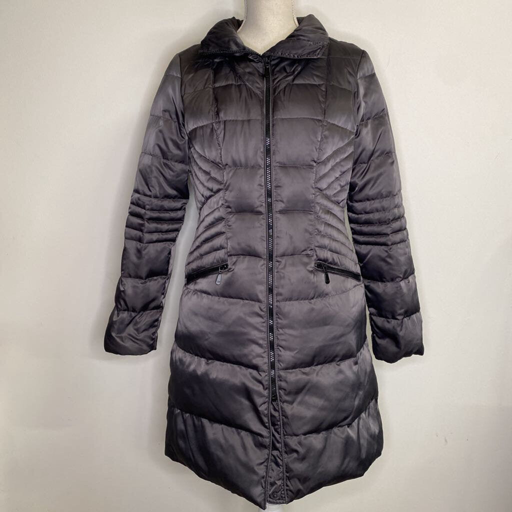 1 MADISON - GREY DOWN-FILLED JACKET