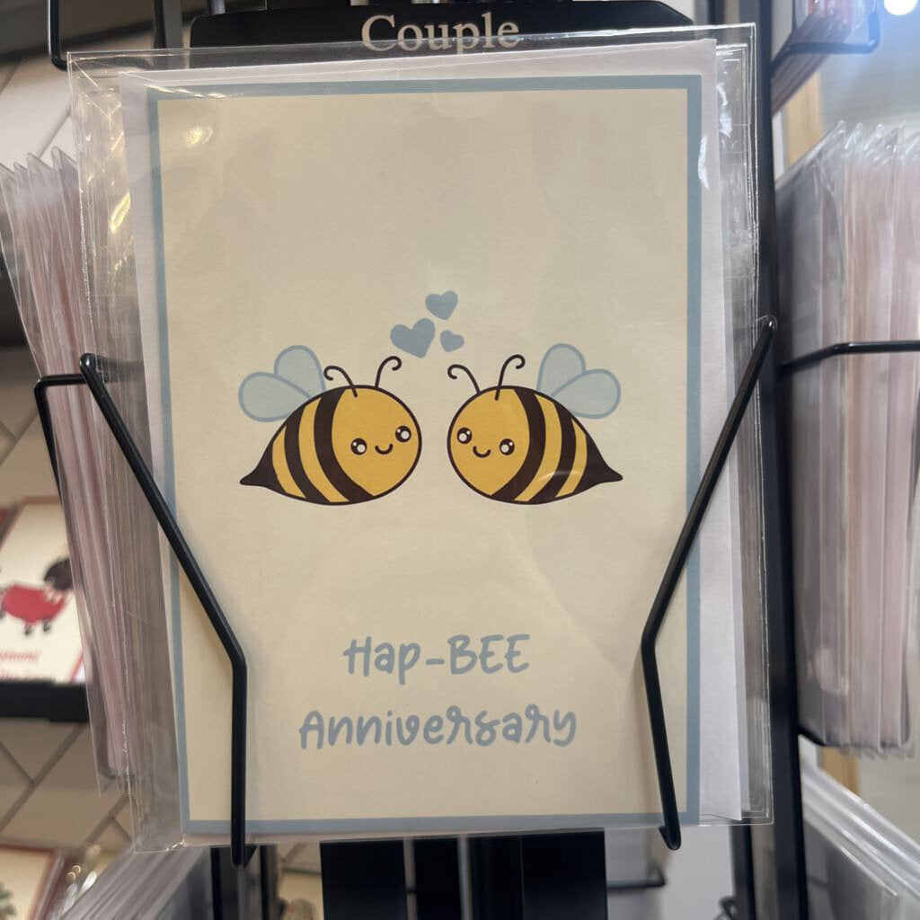 HAP-BEE ANNIVERSARY CARD