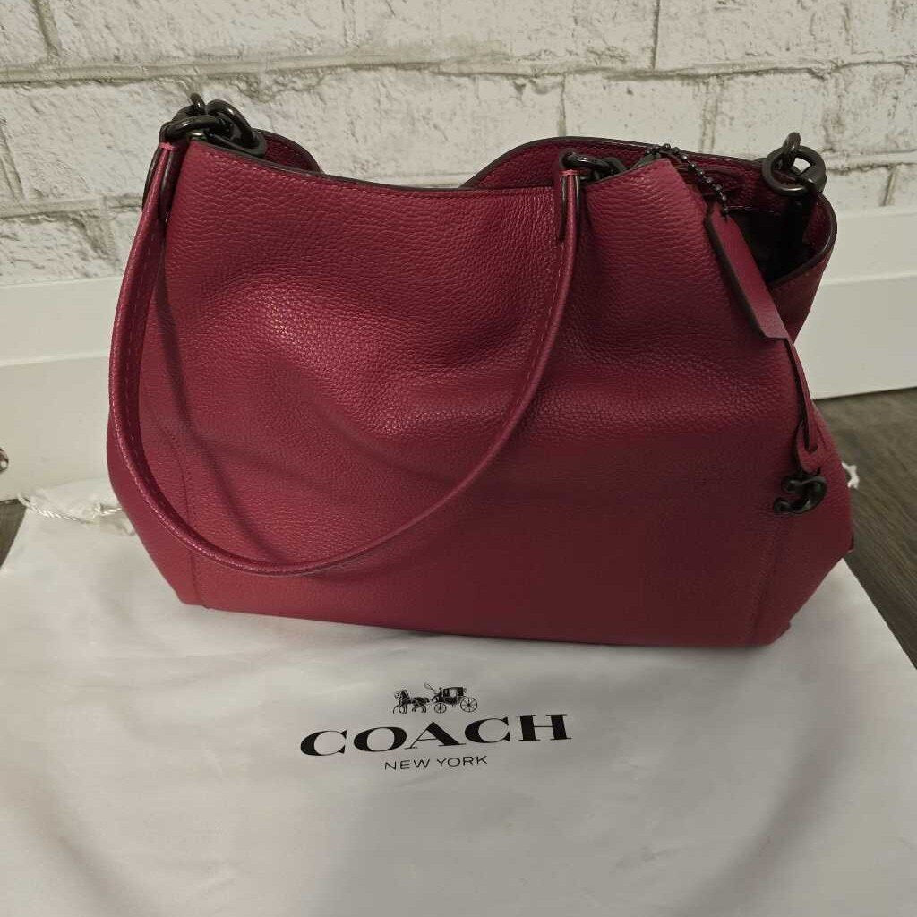 Coach Dalton Bag 31 *NEW* Pewter/Dusty Pink