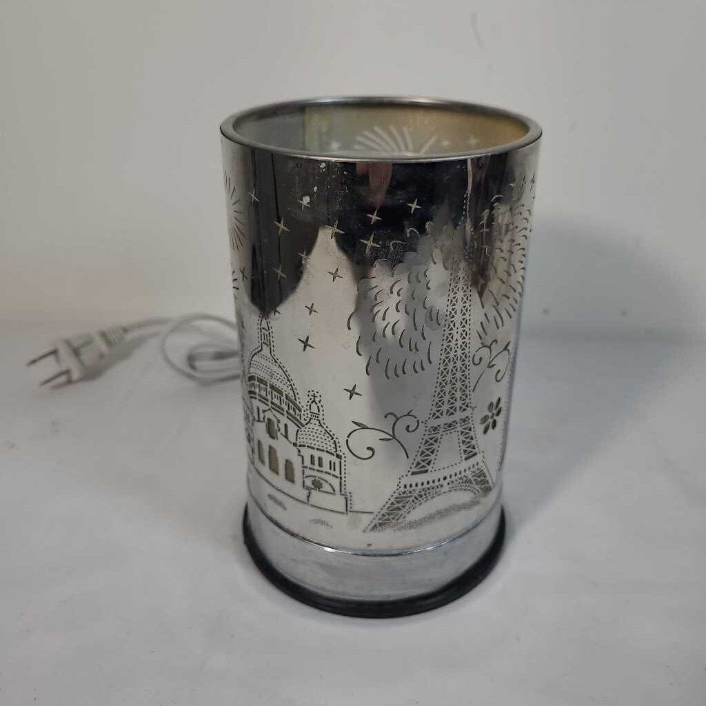 SILVER WAX WARMER