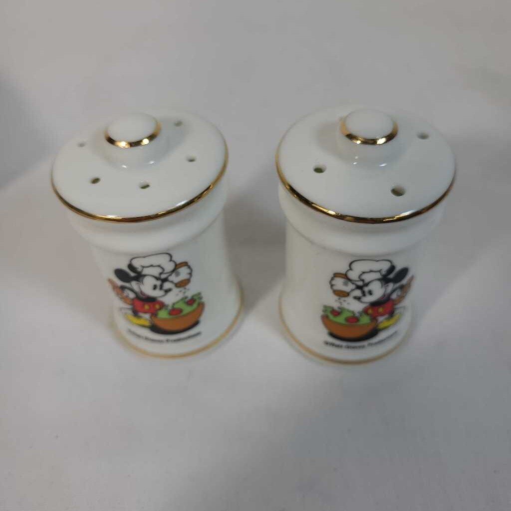 VTG MICKEY MOUSE S&P SHAKERS