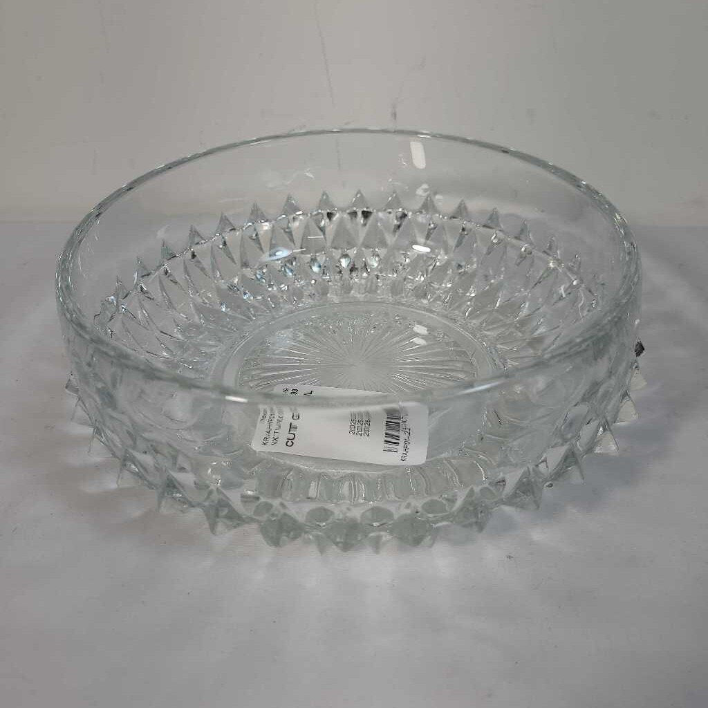 CUT GLASS BOWL