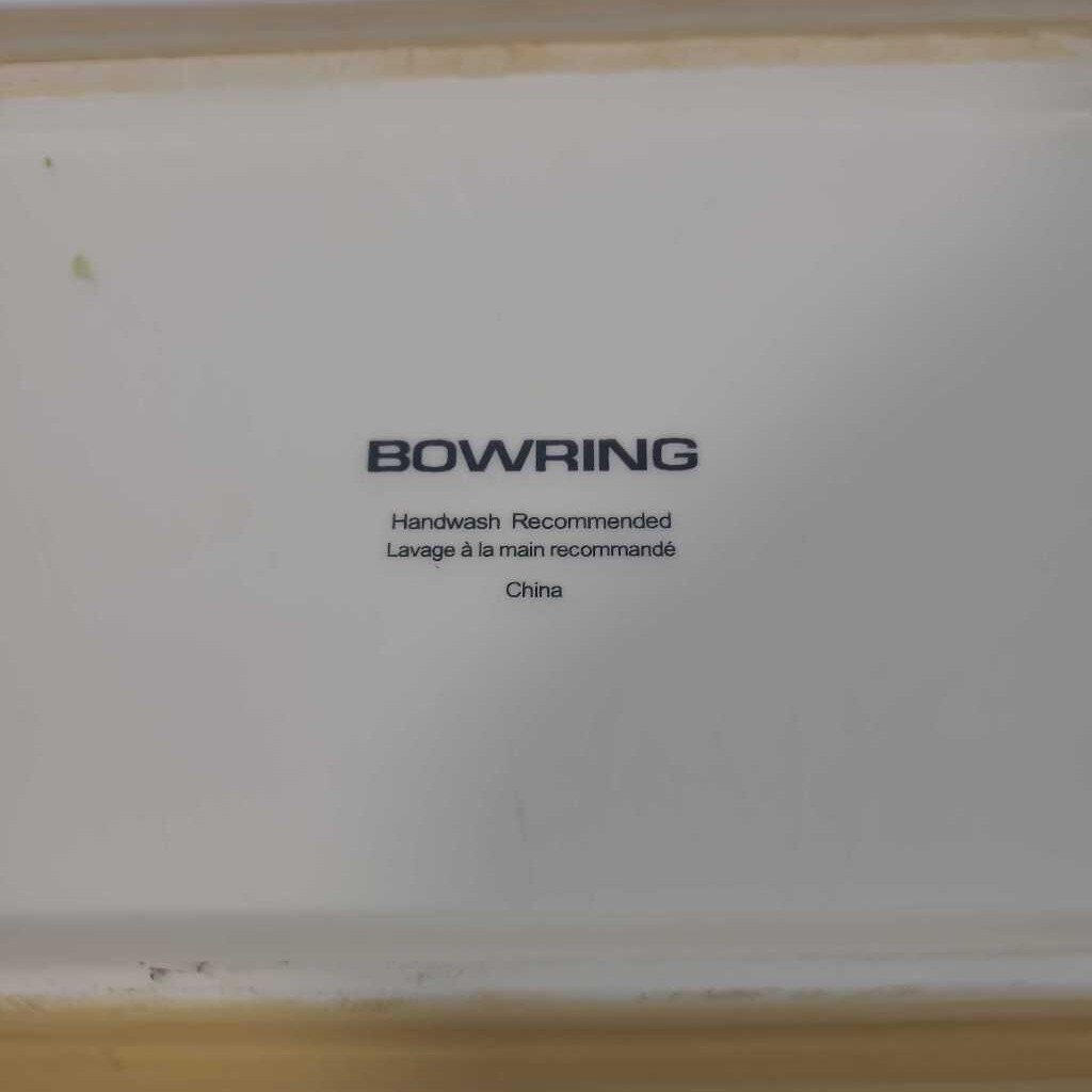 BOWERING SQ PLATE W/ OLIVES