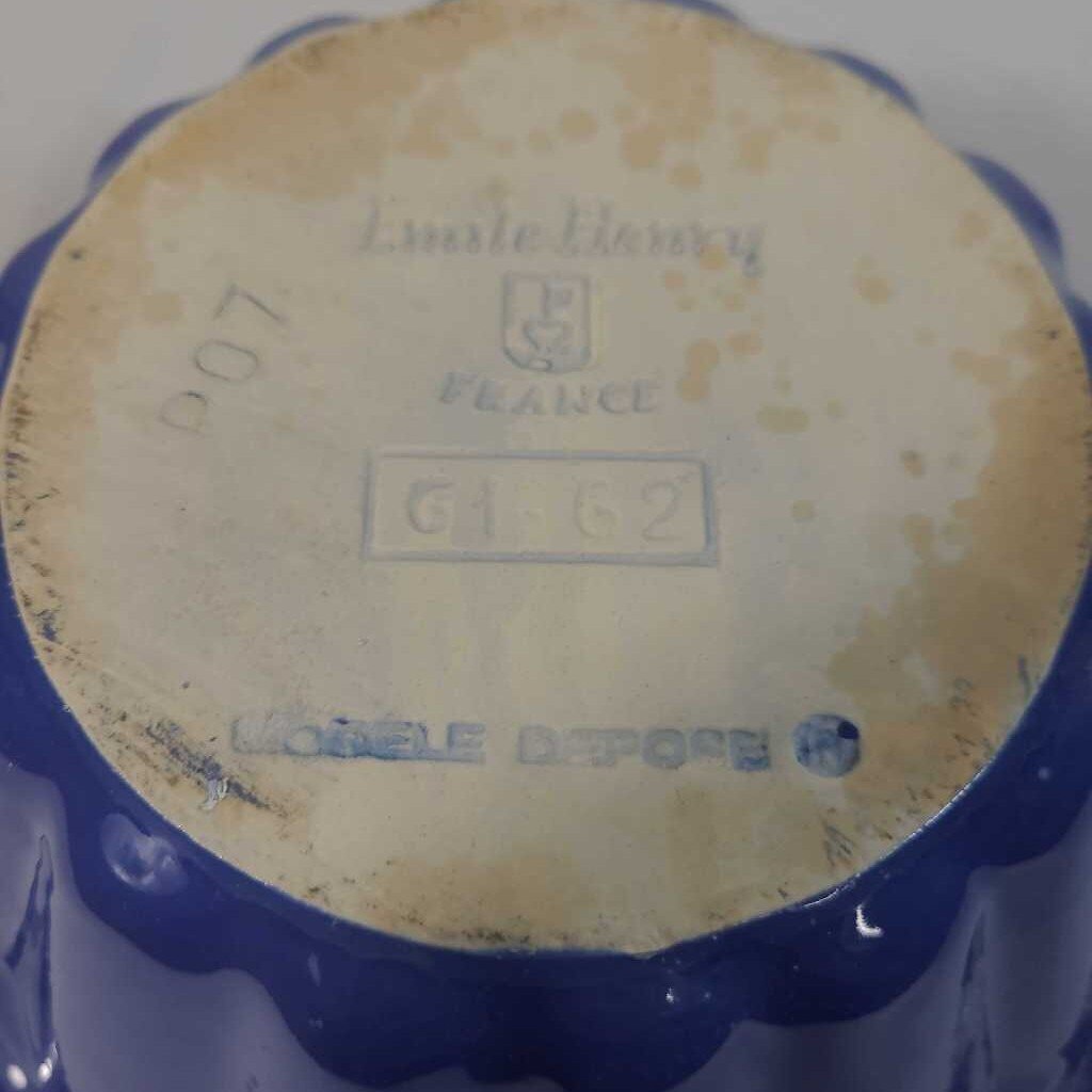 BLUE EMILE HENRY CERAMIC BOWL