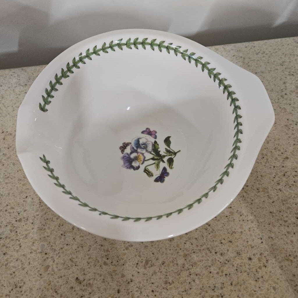 8" PORTMEIRION BOTANIC GARDEN GRIPSTAND BOWL