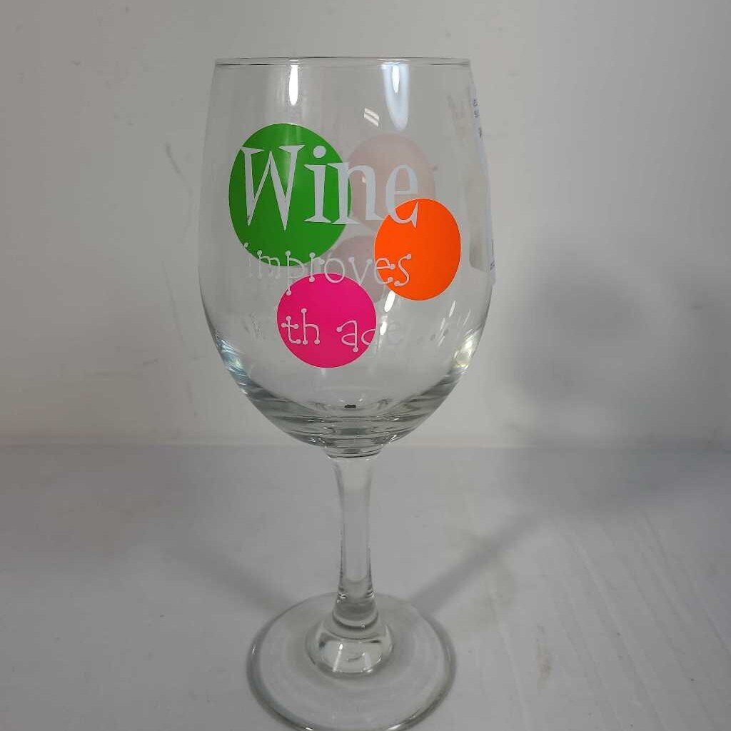 WINE IMPROVES W/ AGE