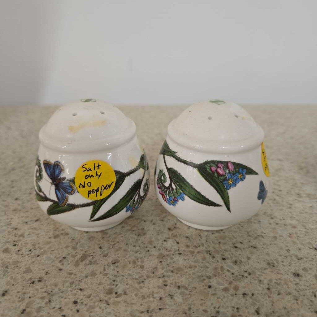 PAIR OF PORTMEIRION SALT SHAKERS