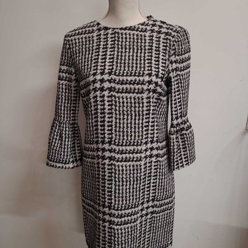 BLACK & WHITE ZARA DRESS