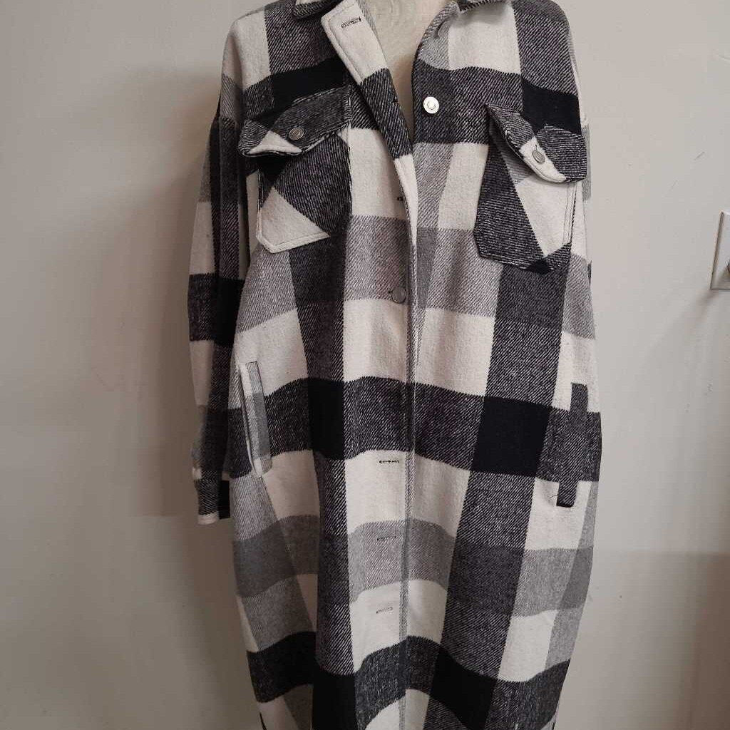 PLAID FLANNEL SHACKET