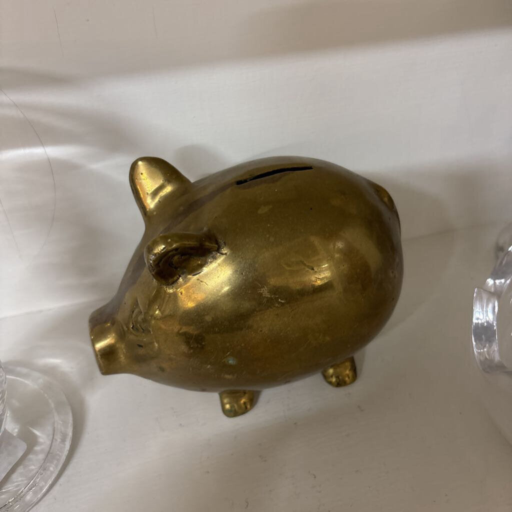 Vng Brass Piggy Bank