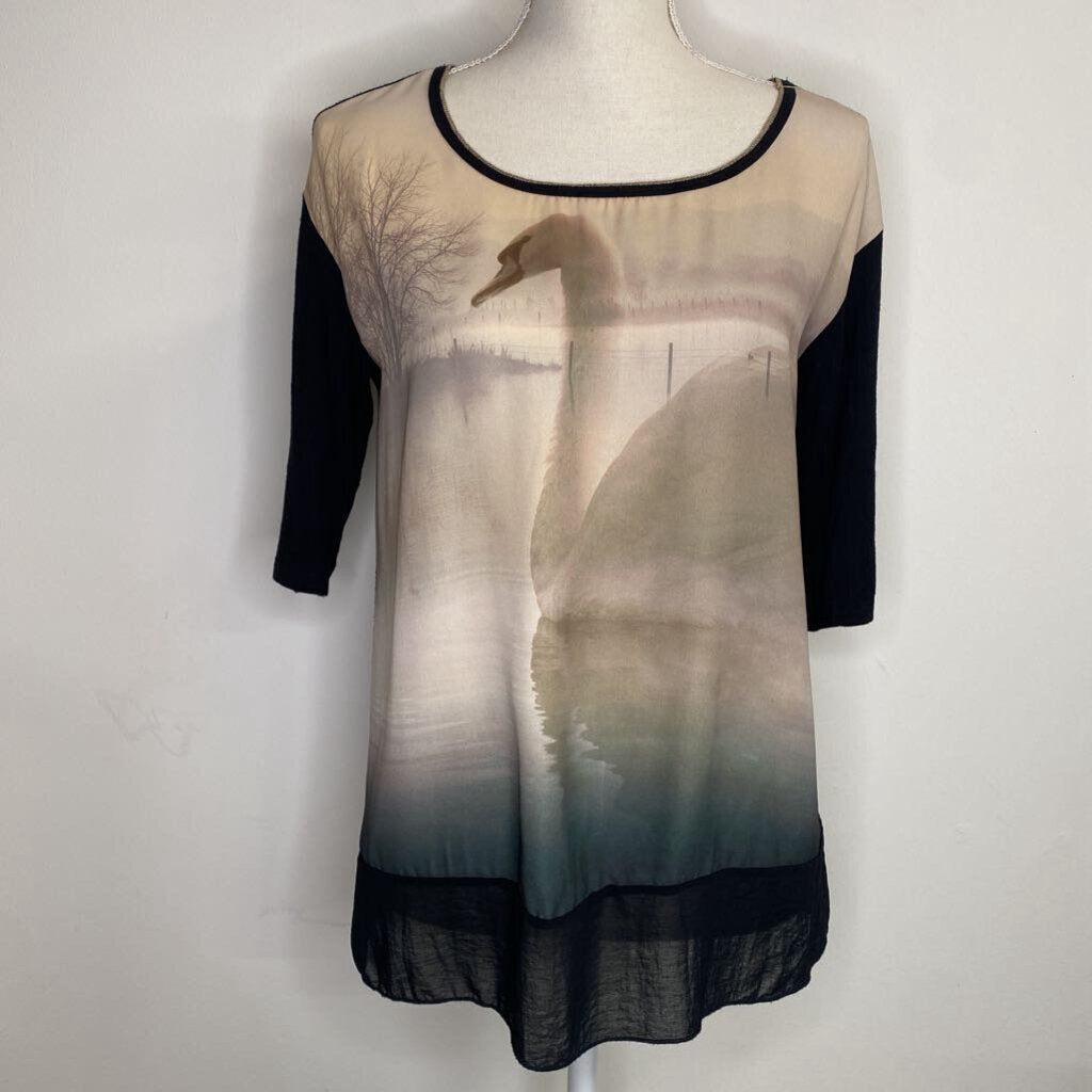 EDISTA - "SWAN" S/S BLACK TOP