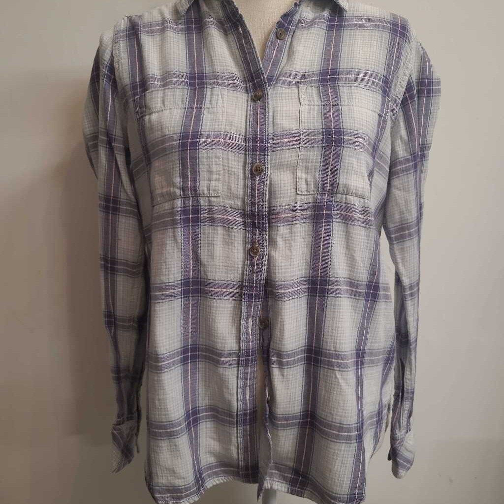 ROOTS - PURPLE PLAID FLANNEL