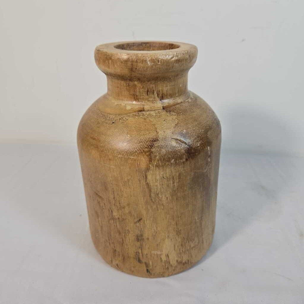 WOOD VASE