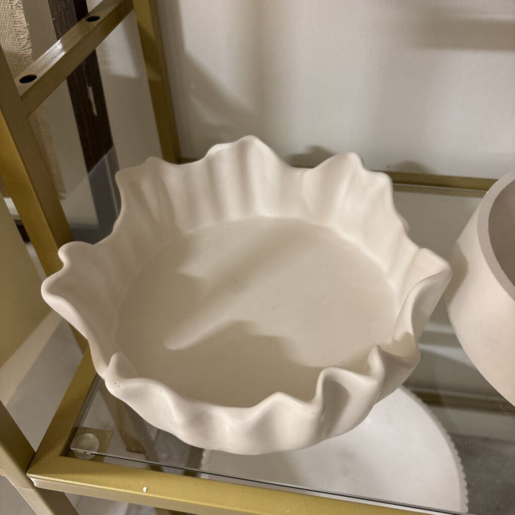 Round Cement Bowl