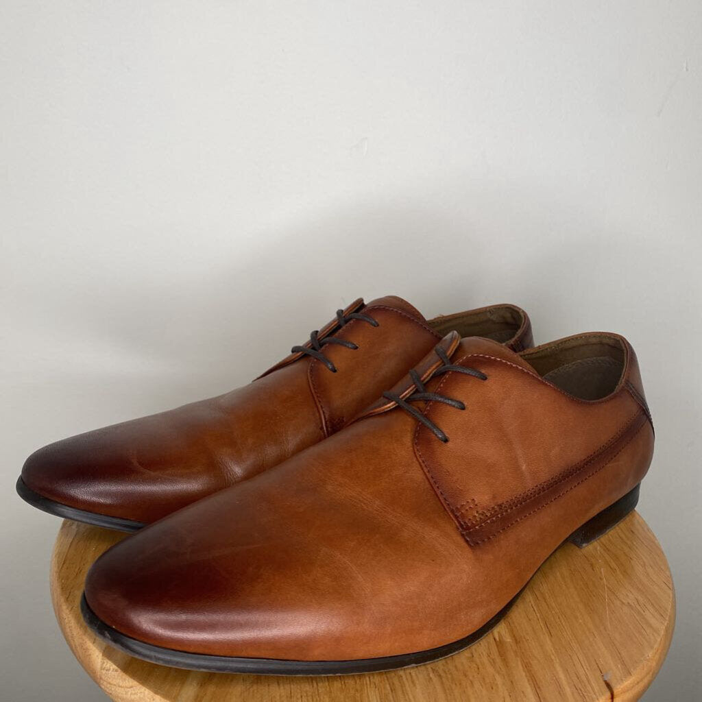 ALDO - BROWN LEATHER DRESS SHOES