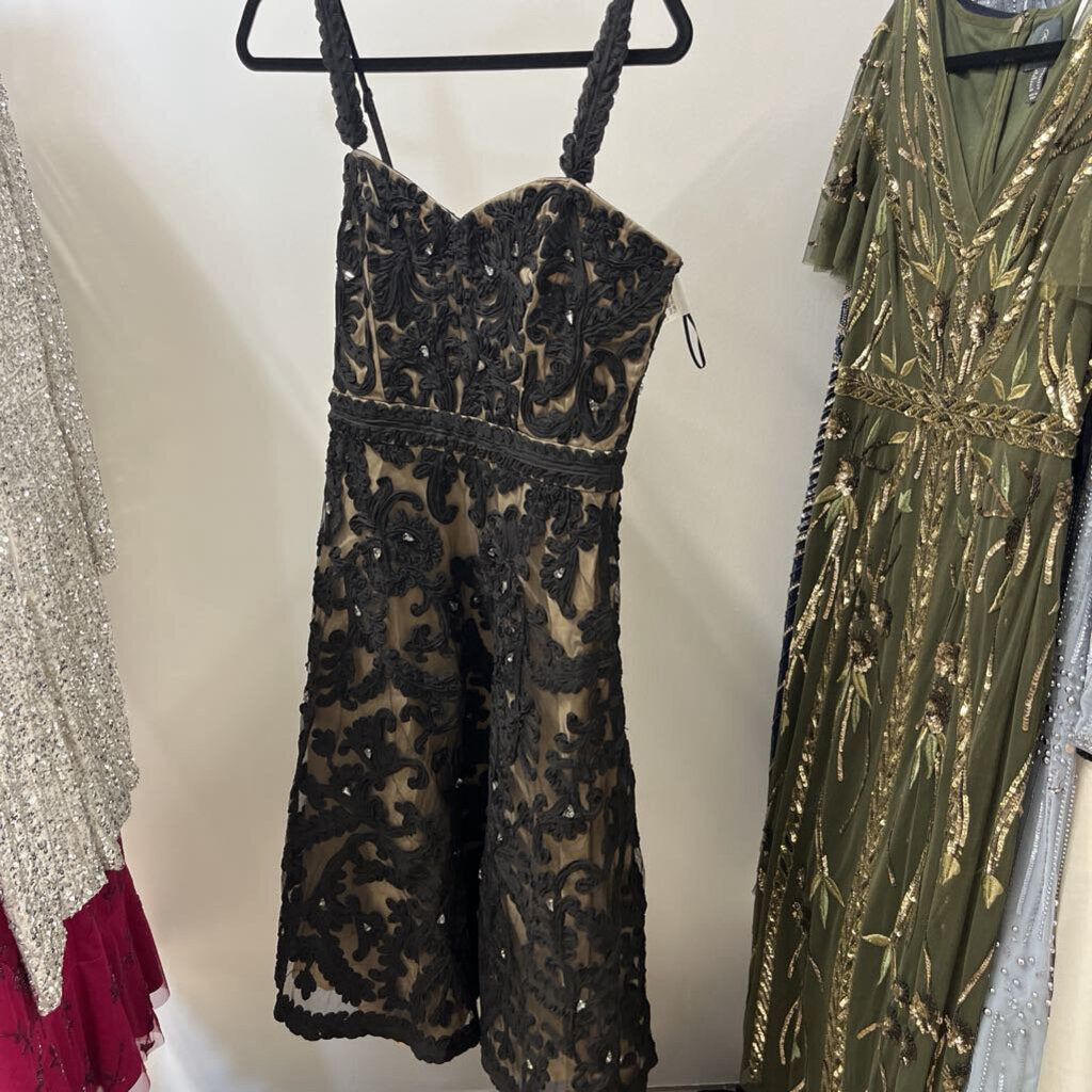 The Black Rose Tulle Dress