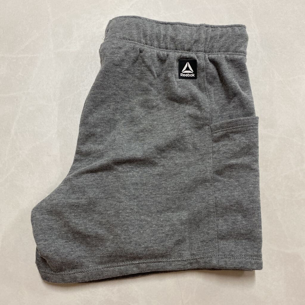REEBOK GREY RUNNING SHORTS