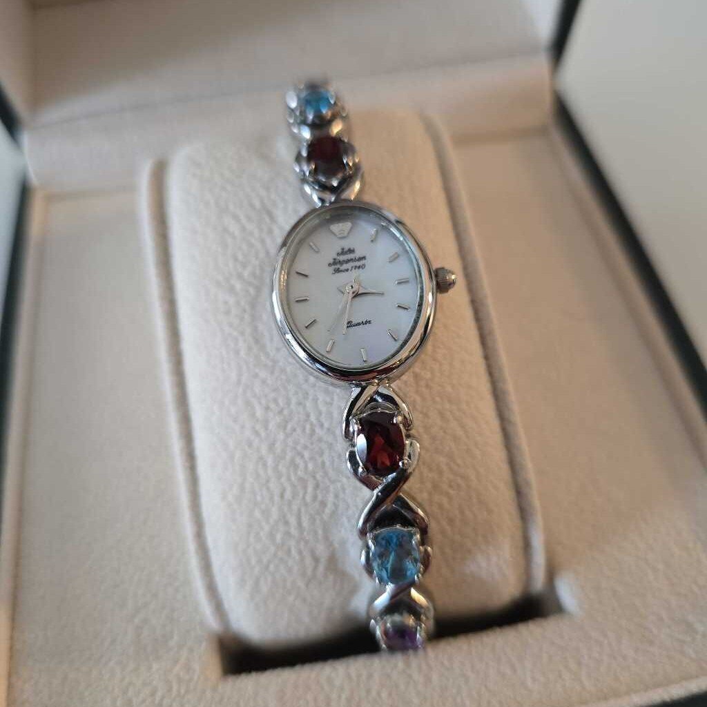 Vintage JULES JURGENSEN Gemstone Watch