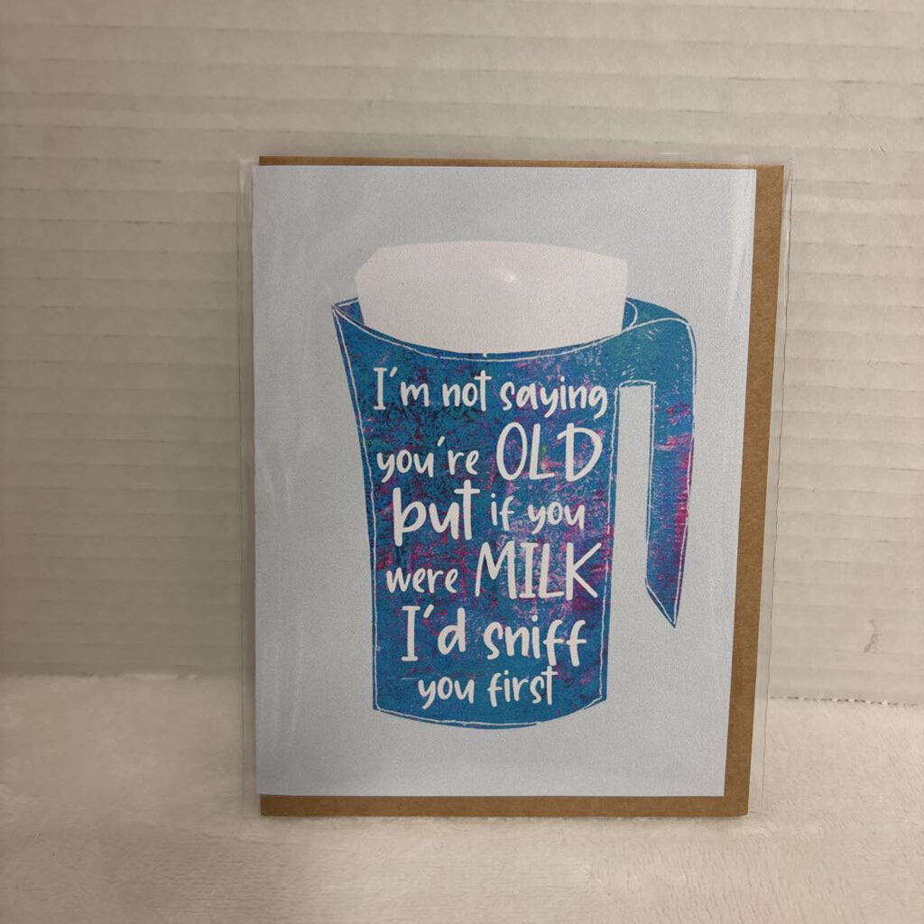 Card - If you were milk