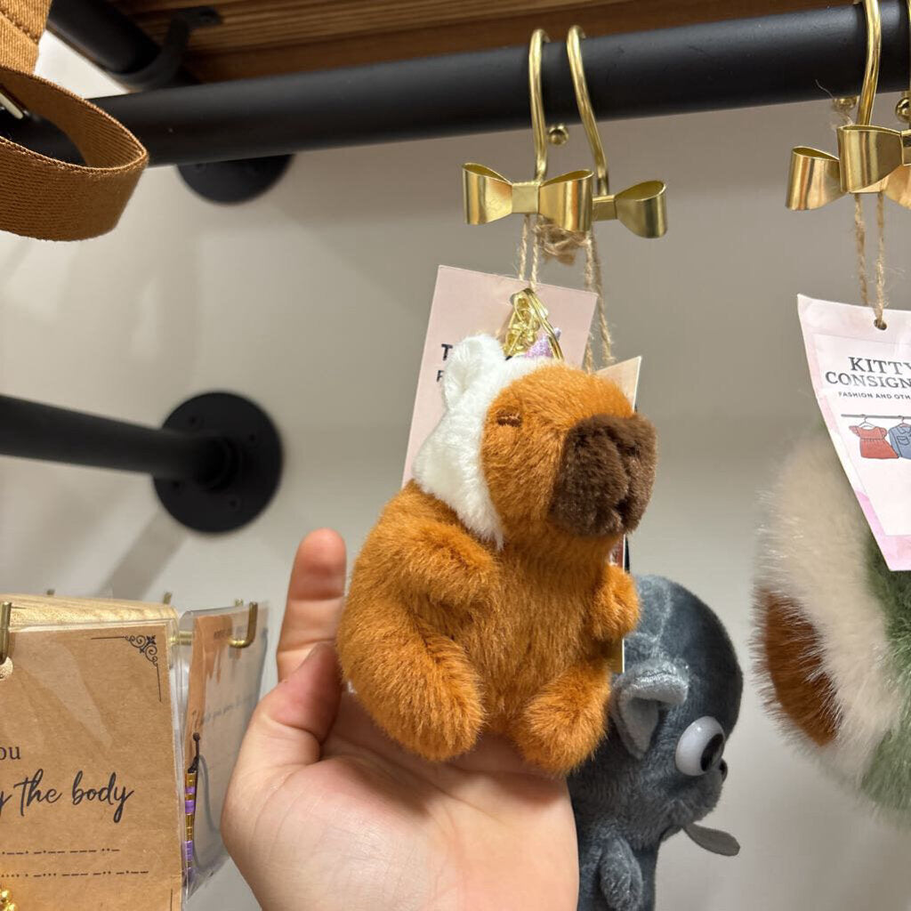 Capybara Keychain