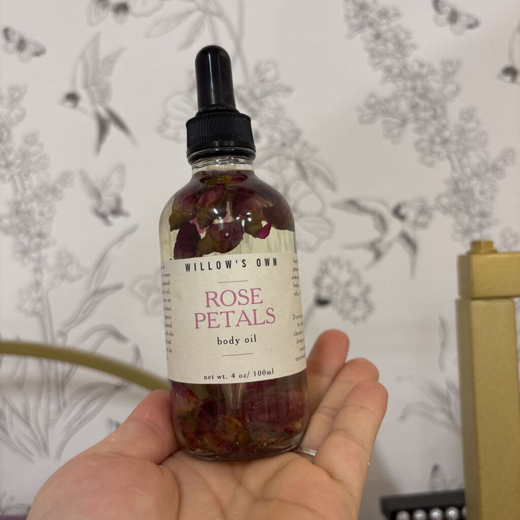 BODY OIL ROSE PETALS