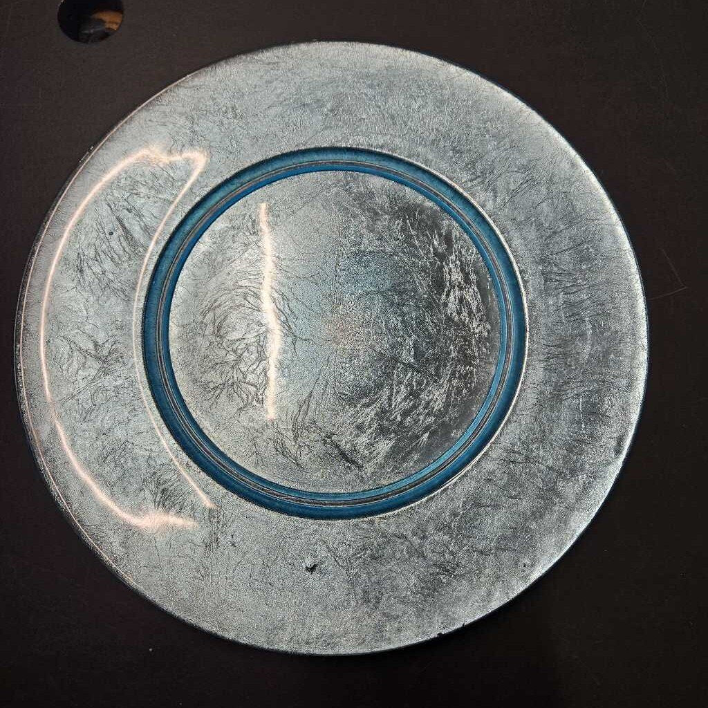 BLUE GLASS PLATE