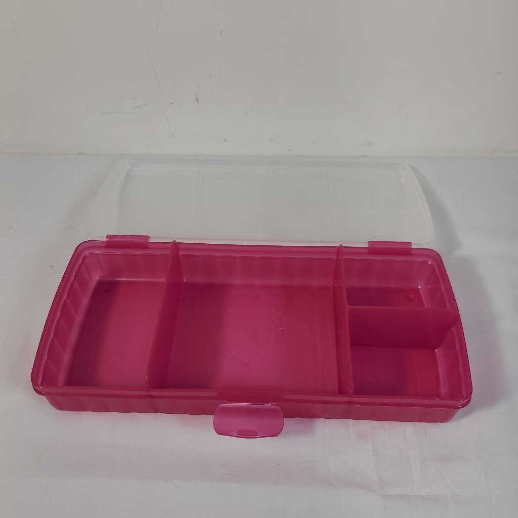 TUPPERWARE LUNCH N THINGS CONTAINER - PINK