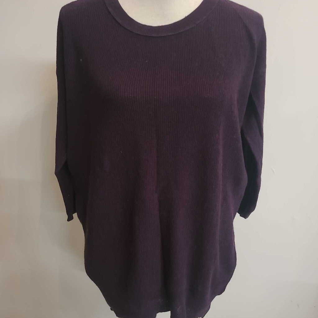 WILFRED PURPLE SWEATER