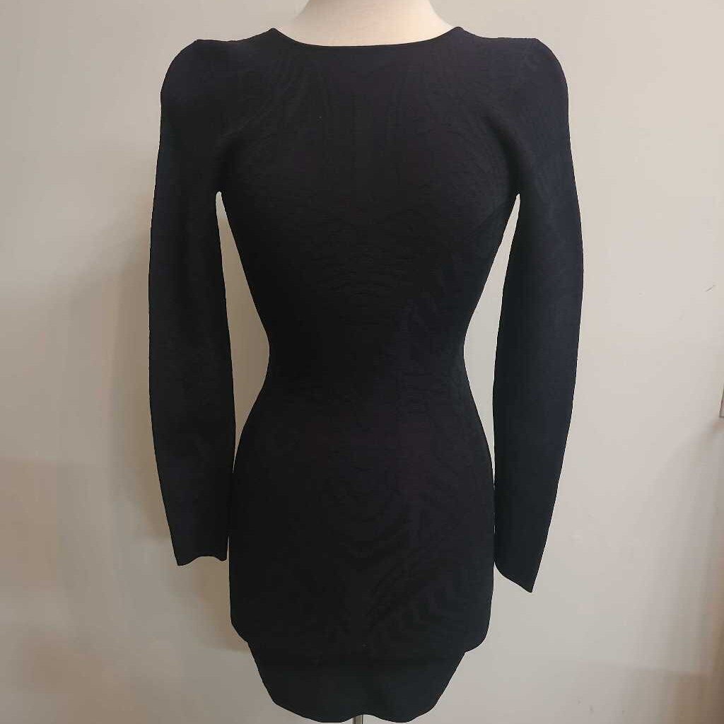 FITTED DRESS WITH ZIPPERED BACK