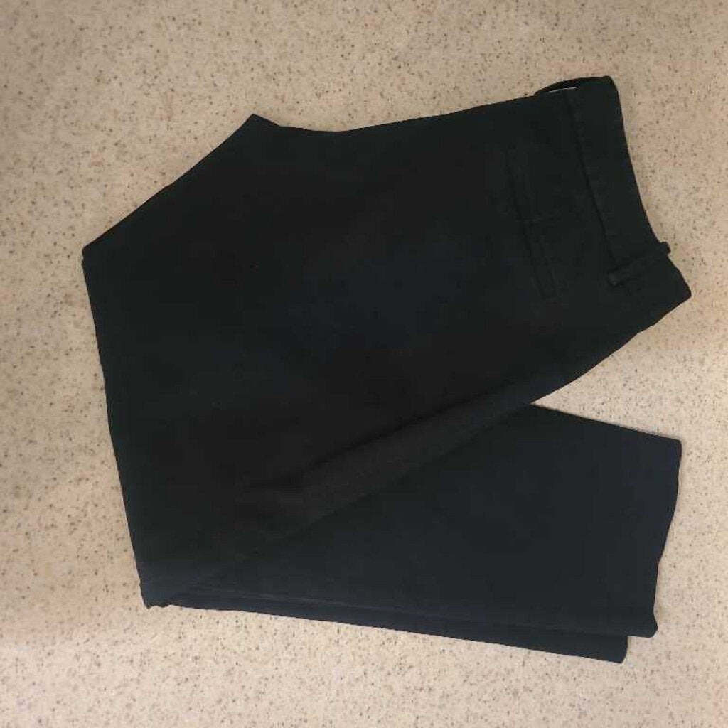 BLACK PANTS WITH SIDE ZIP
