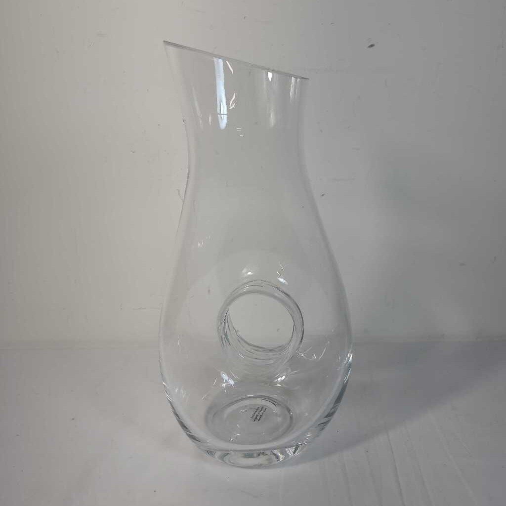 DONUT HOLE DECANTER/ PITCHER