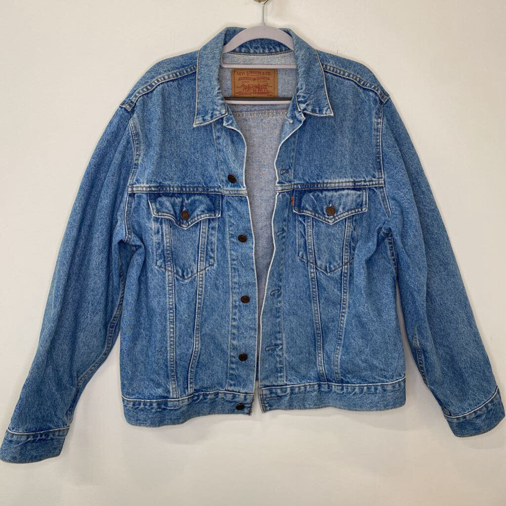 LEVI'S - ORANGE TAB BLUE DENIM JACKET