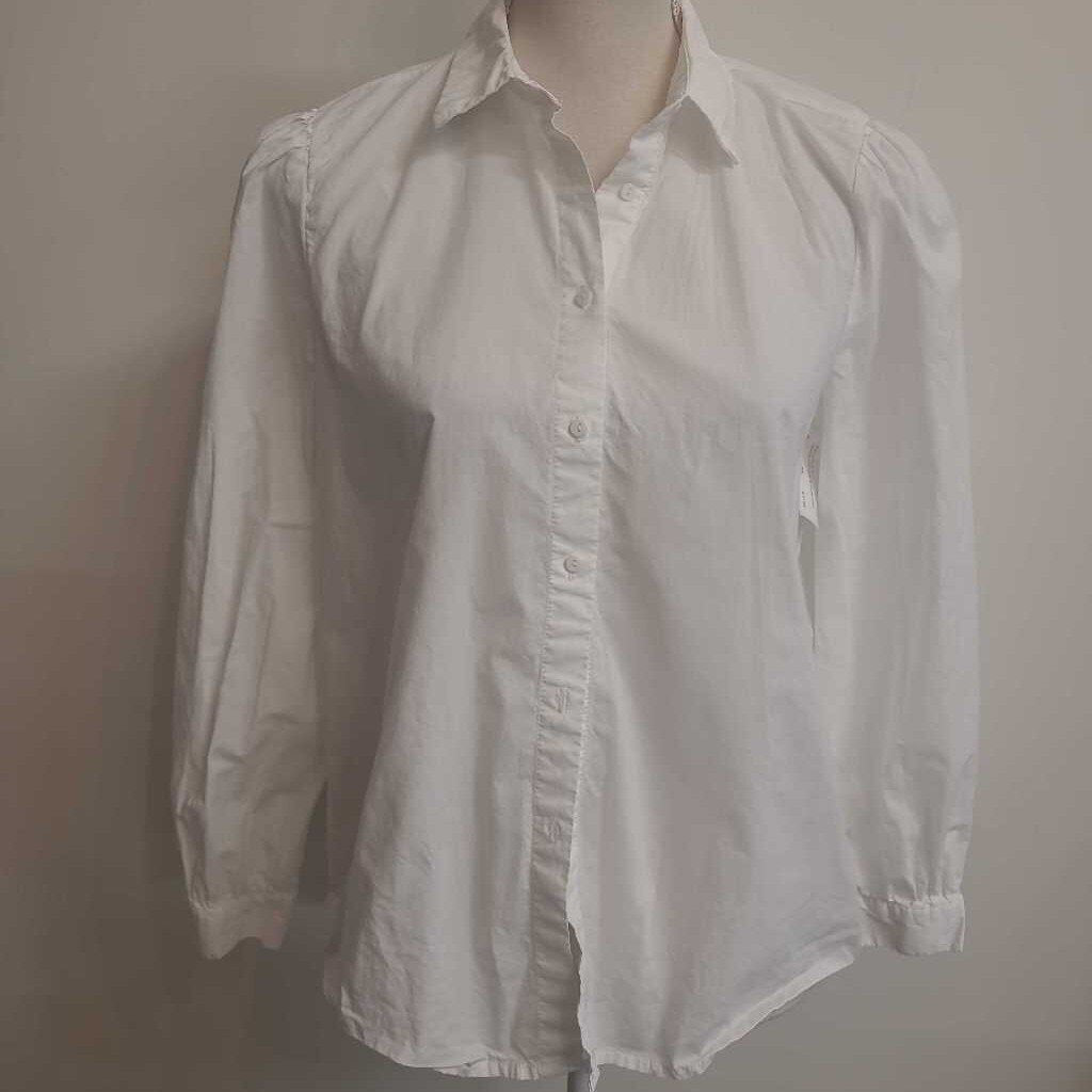 WHITE COTTON BLOUSE