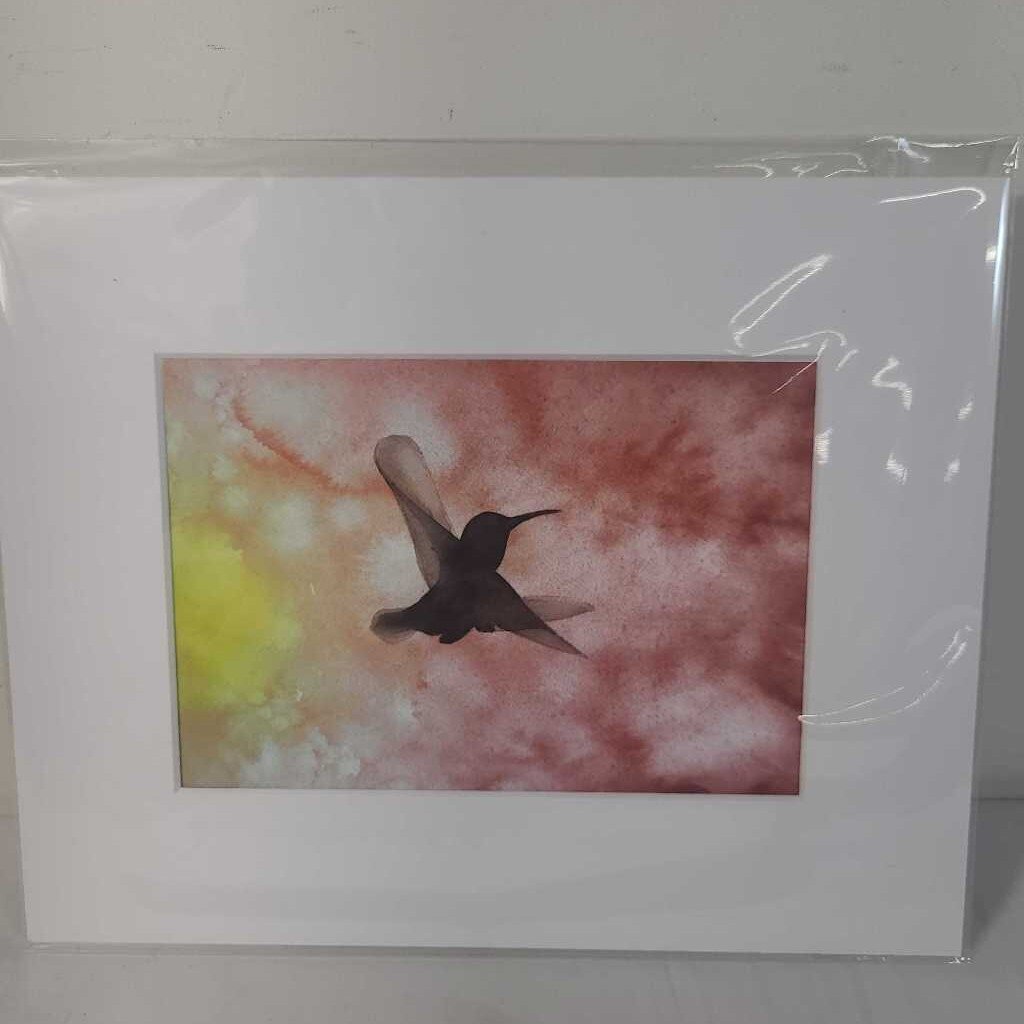 HUMMING BIRD SSILHOUETTE