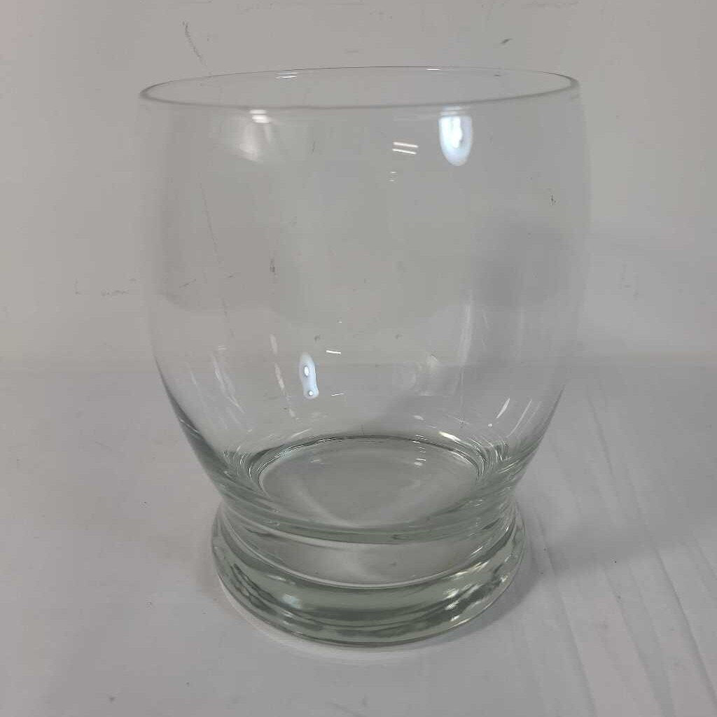 HEAVY GLASS VASE