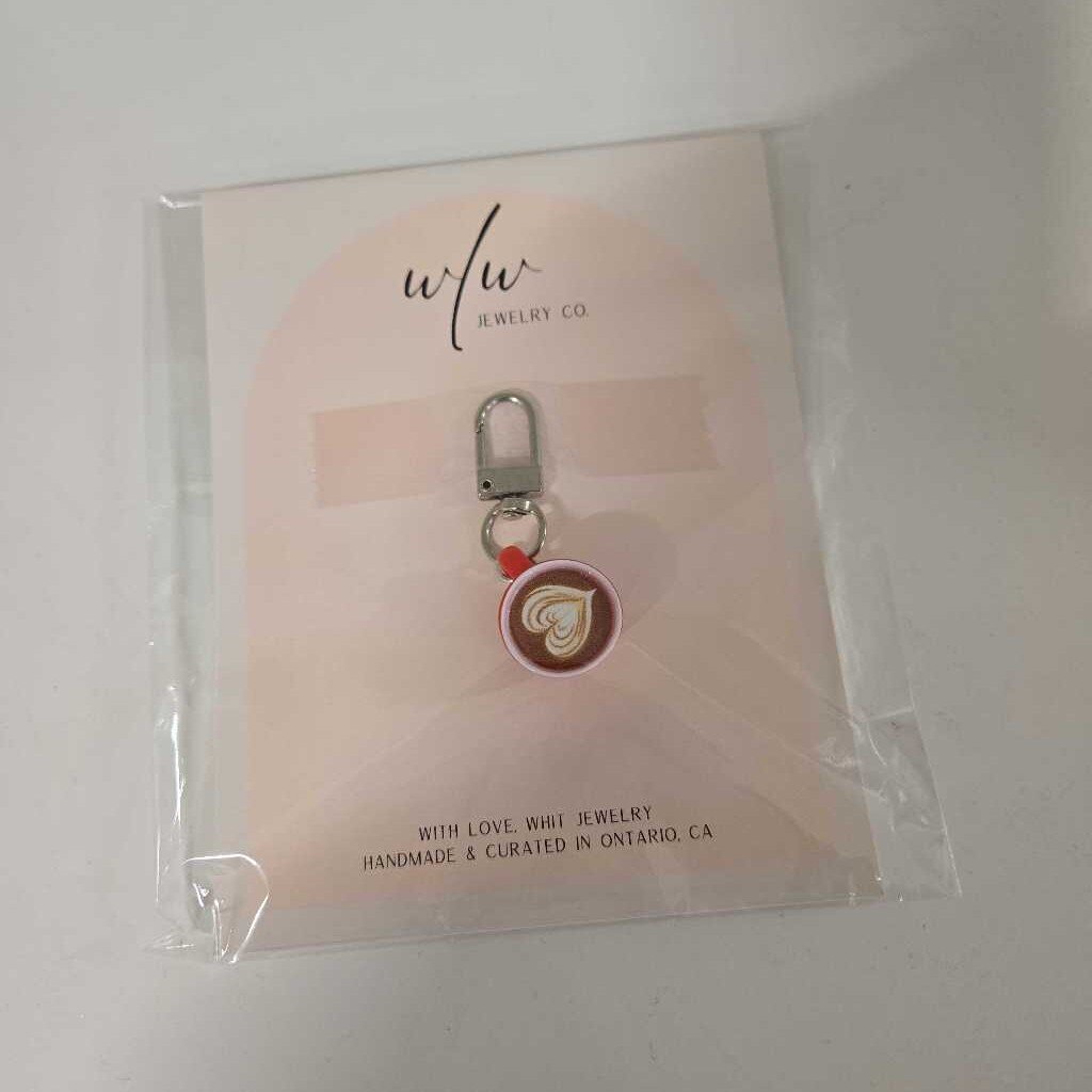LATTE KEYCHAIN - RED